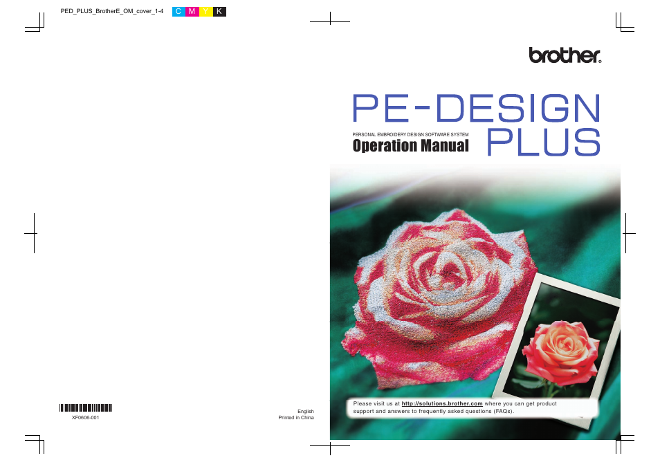 Operation manual | Brother PE-DESIGN PLUS User Manual | Page 80 / 80