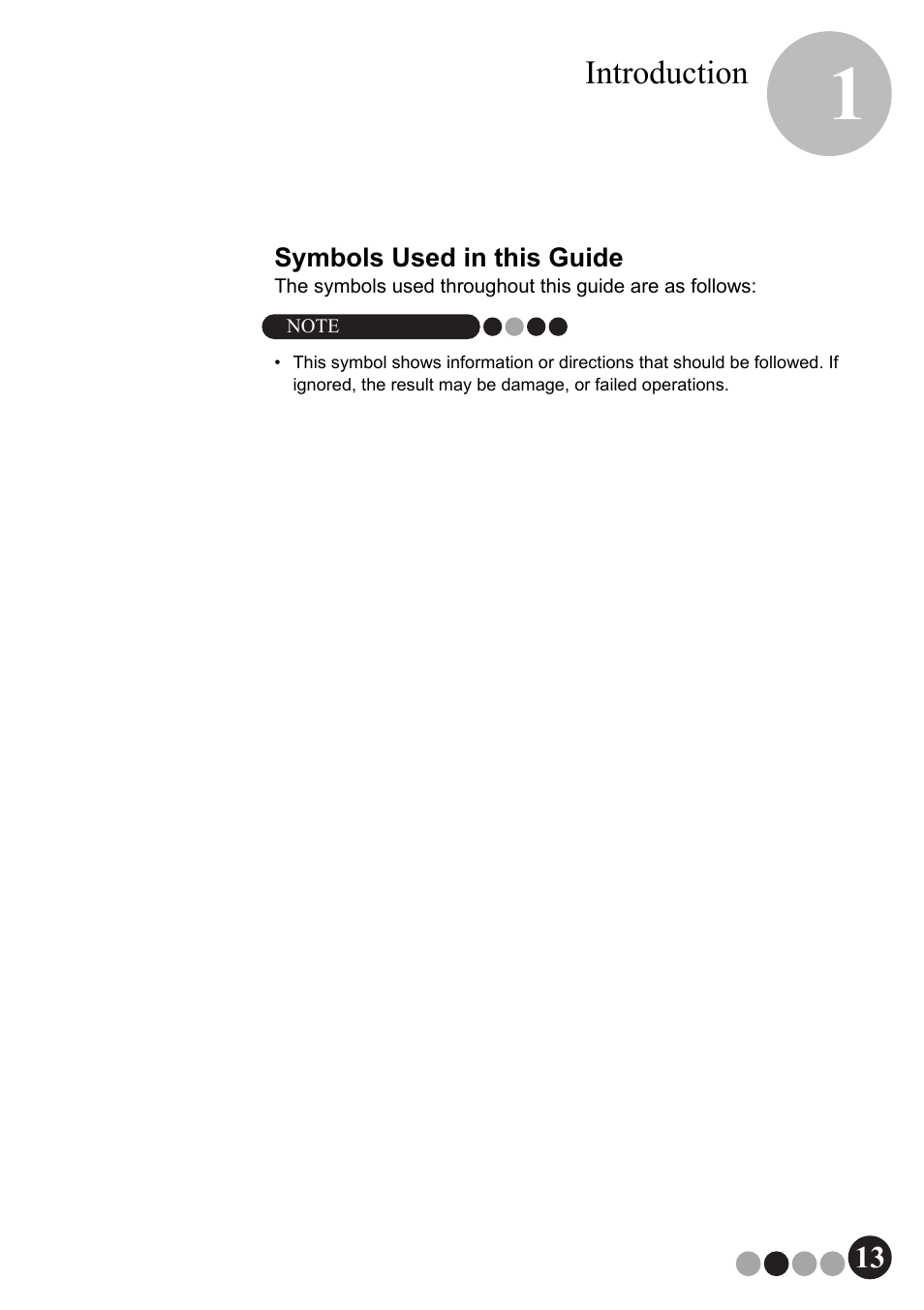 Symbols used in this guide | Brother QL-570VM User Manual | Page 13 / 118