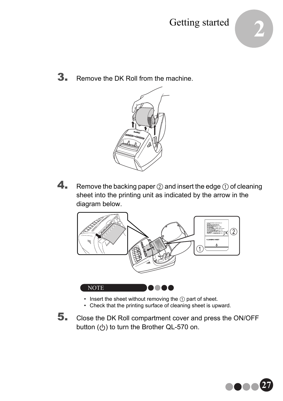 Brother QL-570VM User Manual | Page 27 / 118