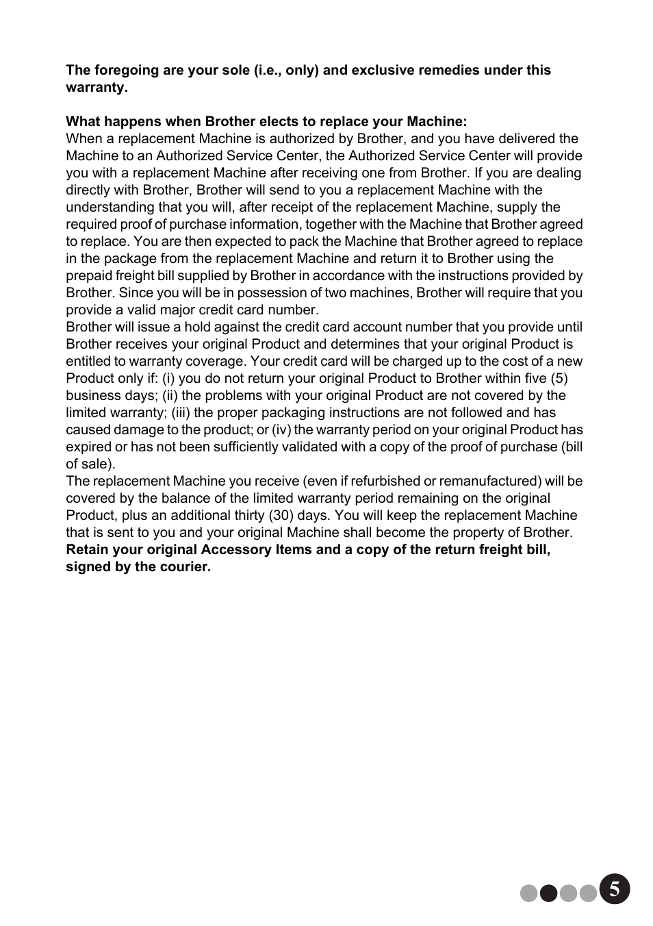 Brother QL-570VM User Manual | Page 5 / 118