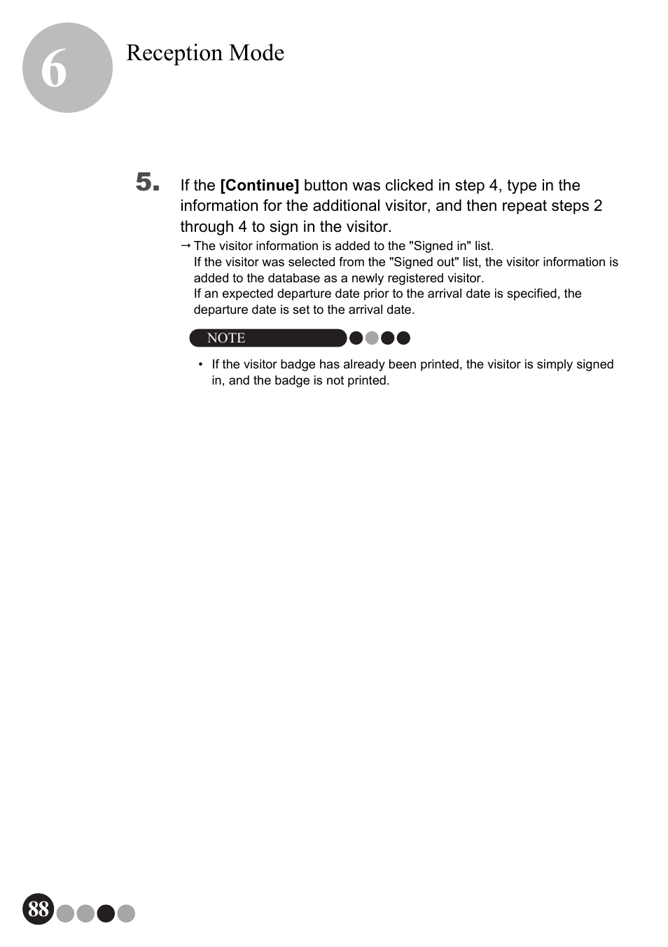 Reception mode | Brother QL-570VM User Manual | Page 88 / 118