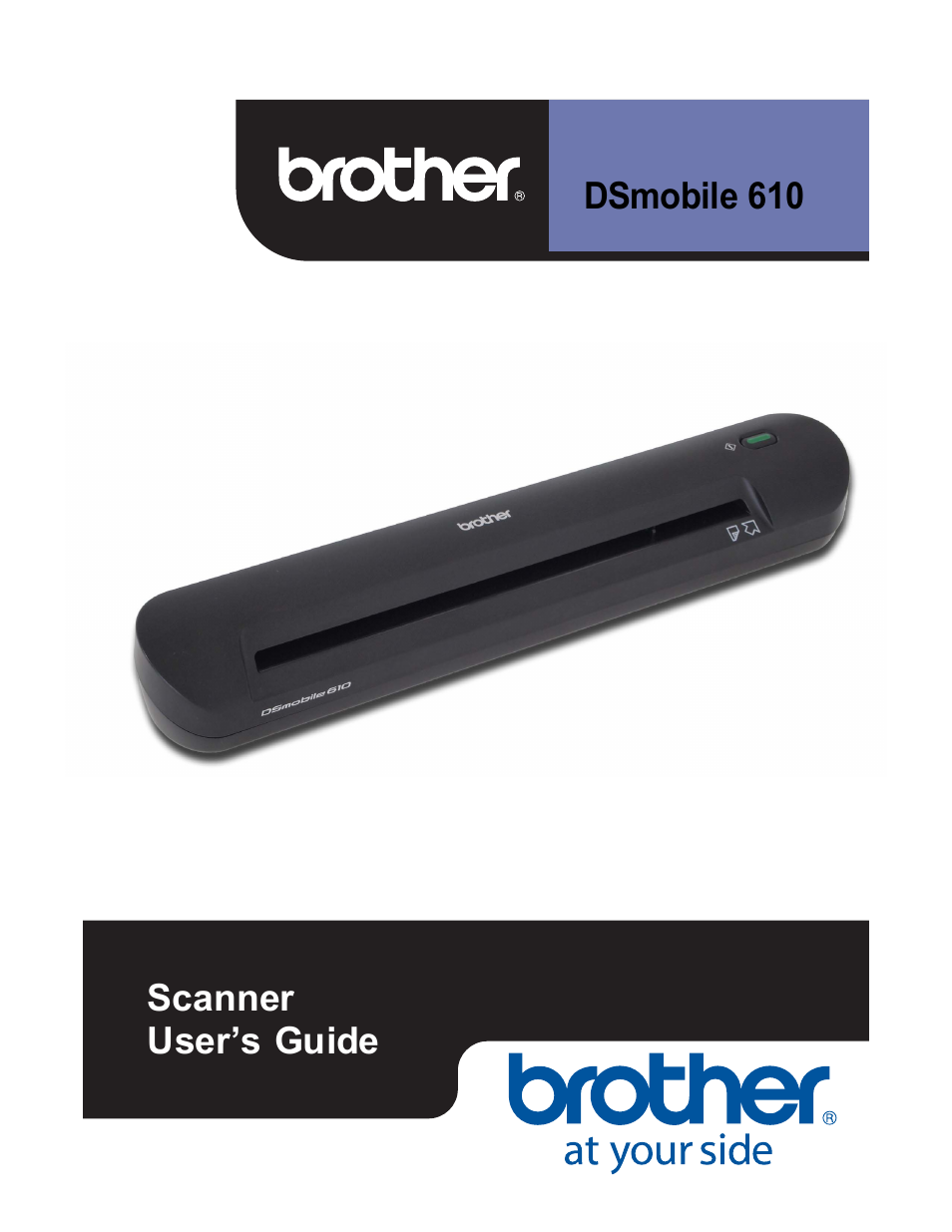 Brother DS-610 User Manual | 60 pages