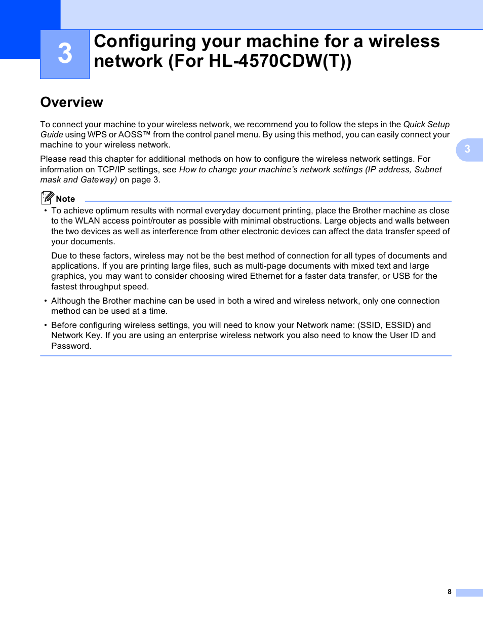 Overview | Brother HL 4570CDWT User Manual | Page 13 / 114