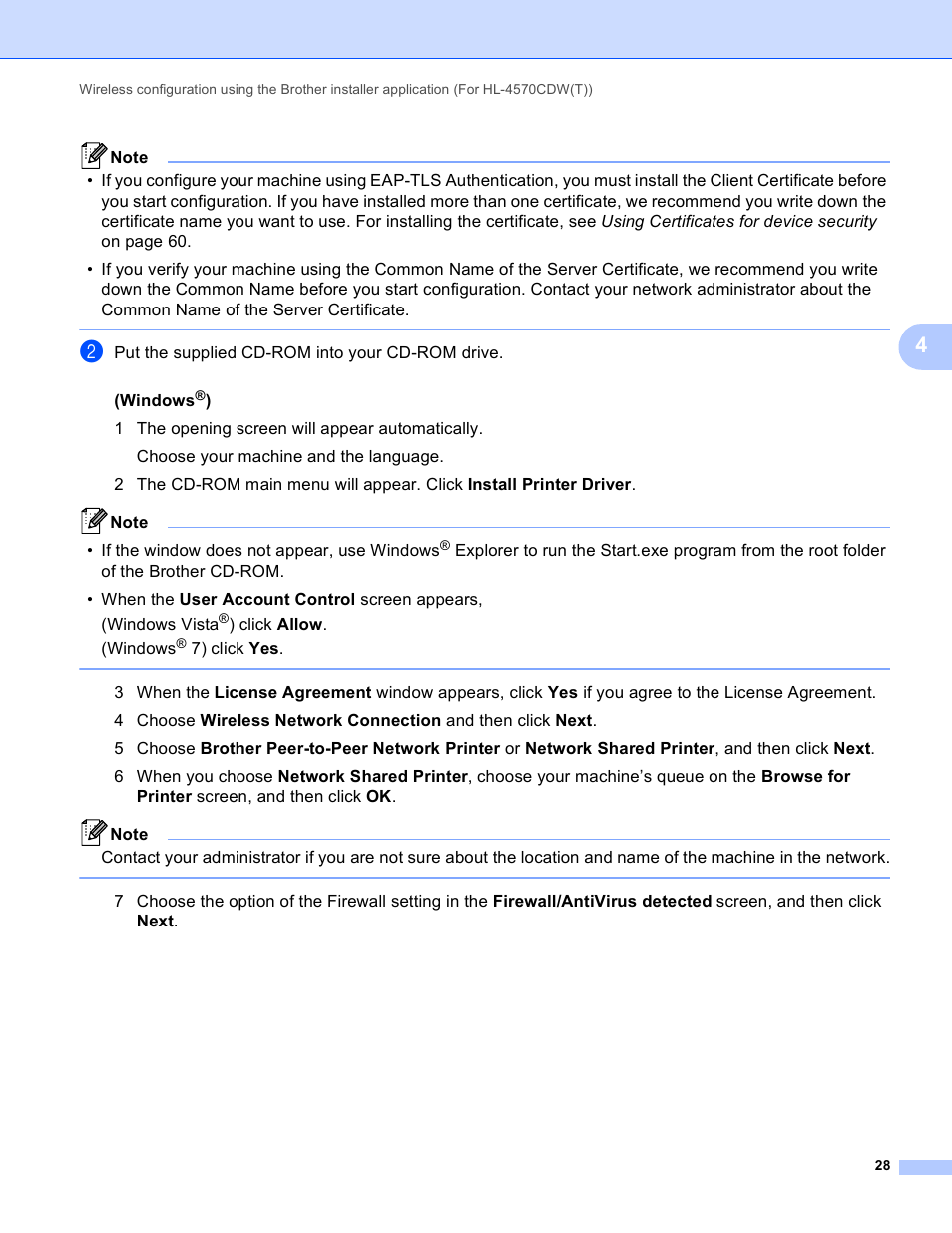Brother HL 4570CDWT User Manual | Page 33 / 114
