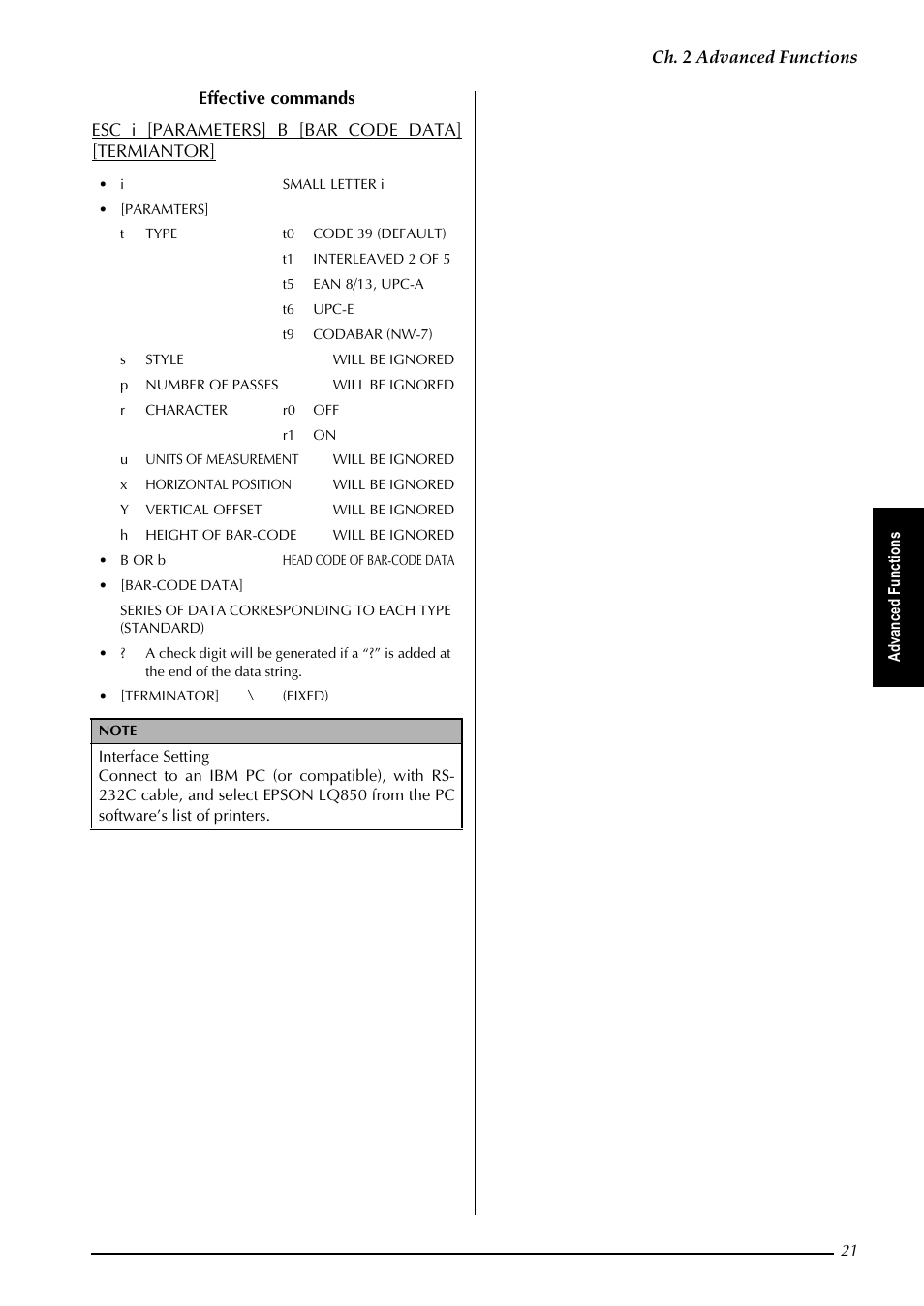 K  $gydqfhg )xqfwlrqv | Brother PT-9600 User Manual | Page 26 / 52