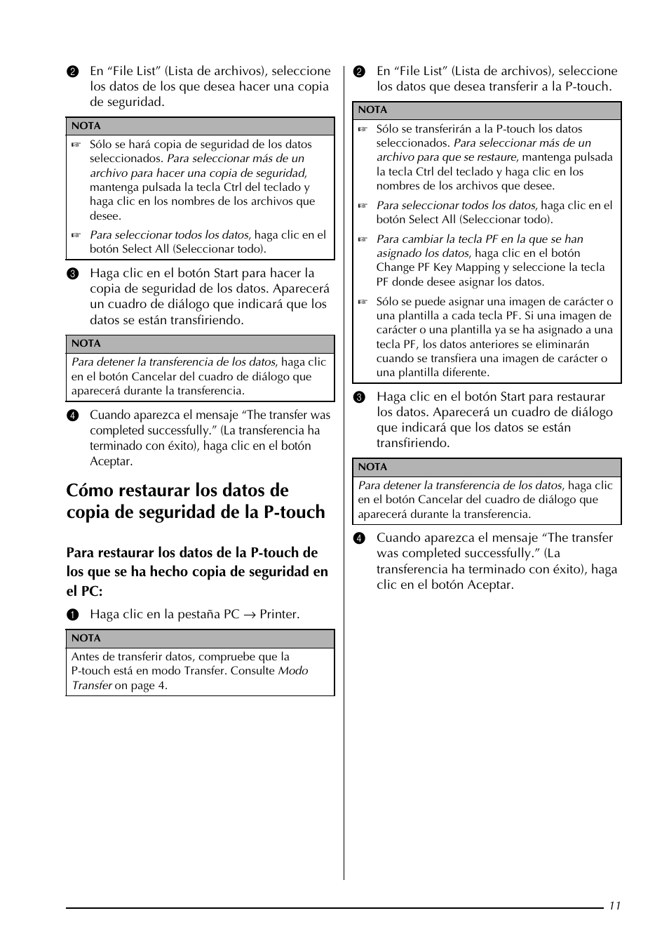 Brother PT-9600 User Manual | Page 44 / 52