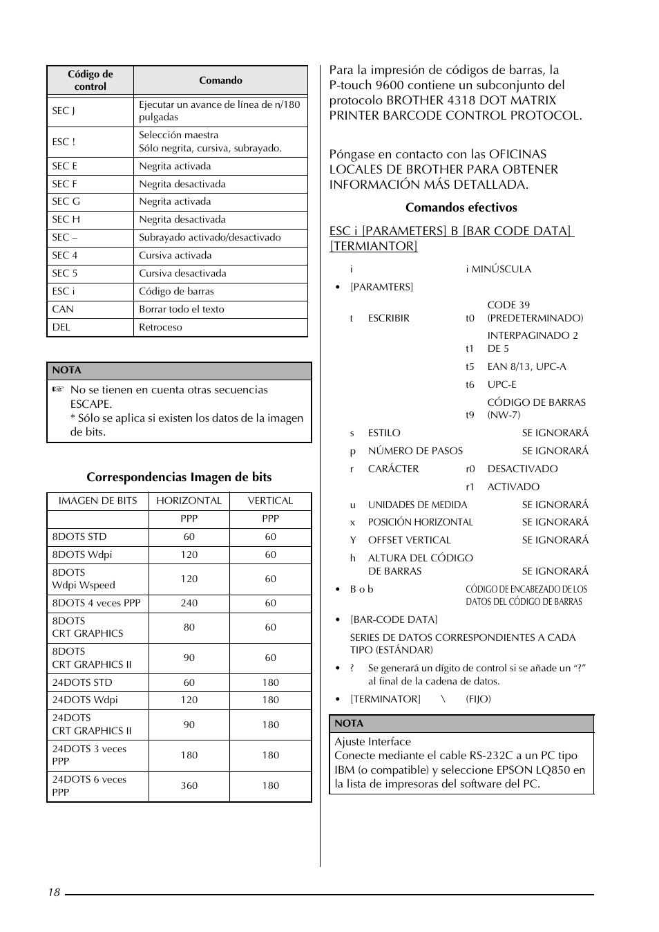 Brother PT-9600 User Manual | Page 51 / 52