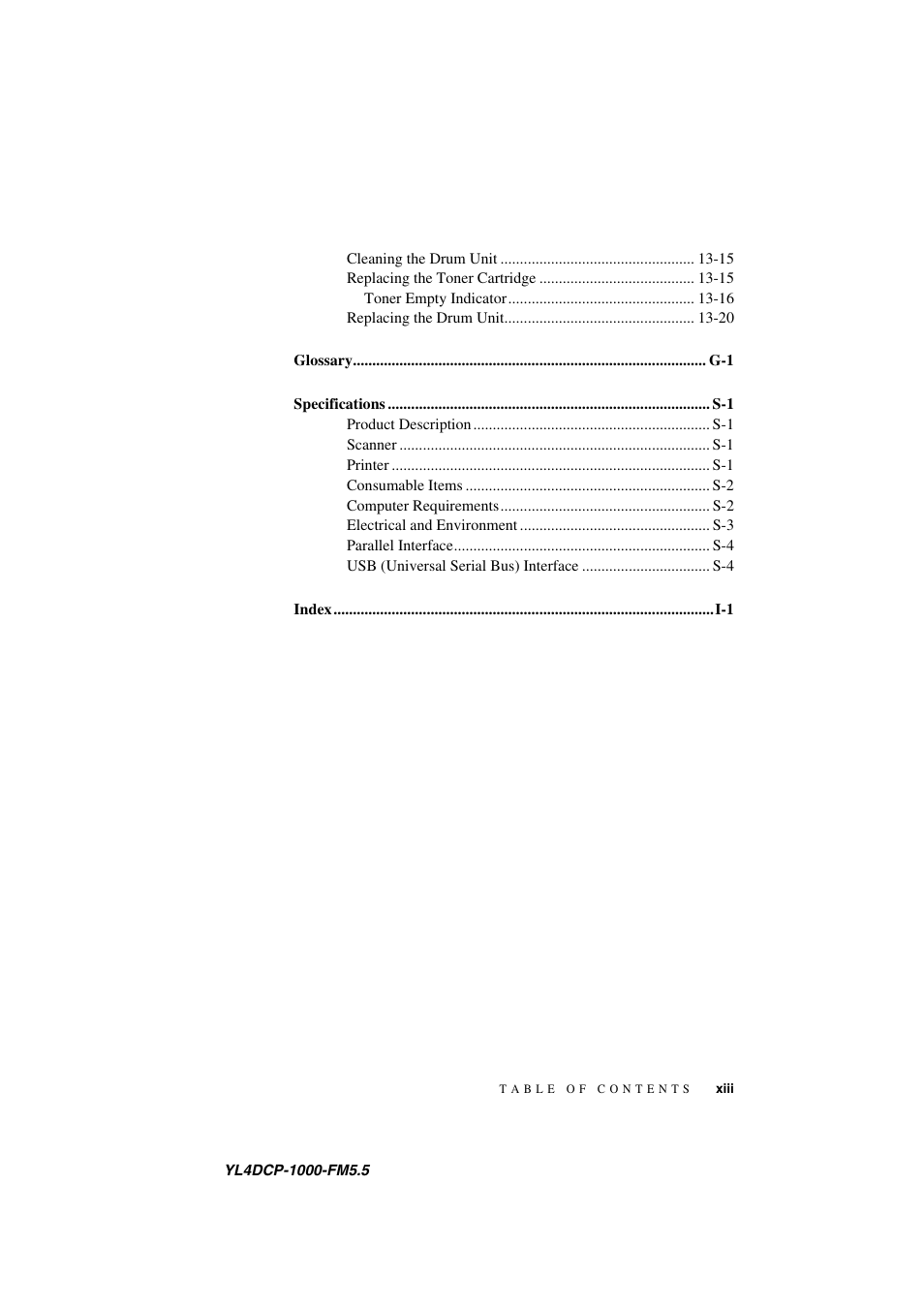 Brother DCP 1000 User Manual | Page 15 / 139