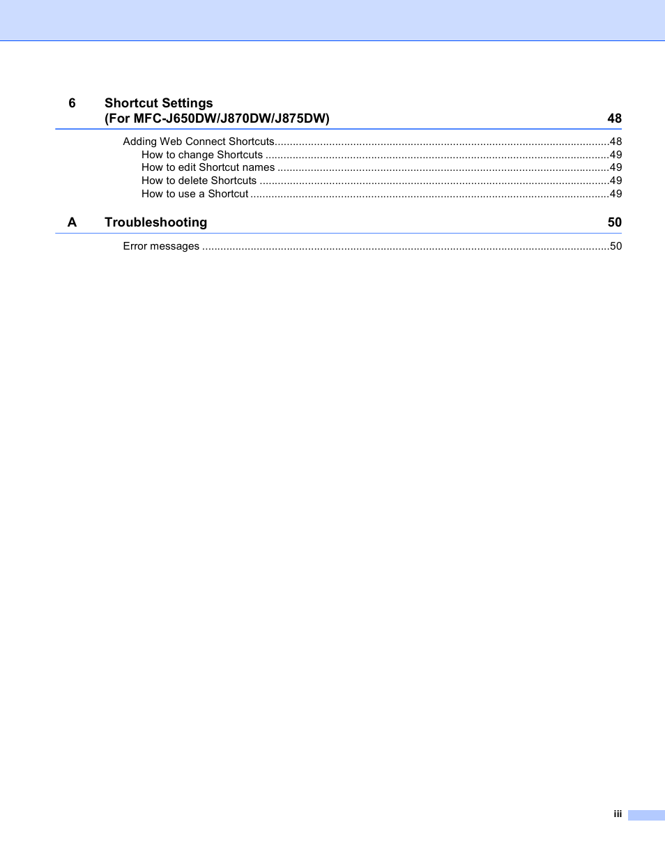 Brother DCP-J152W User Manual | Page 4 / 56