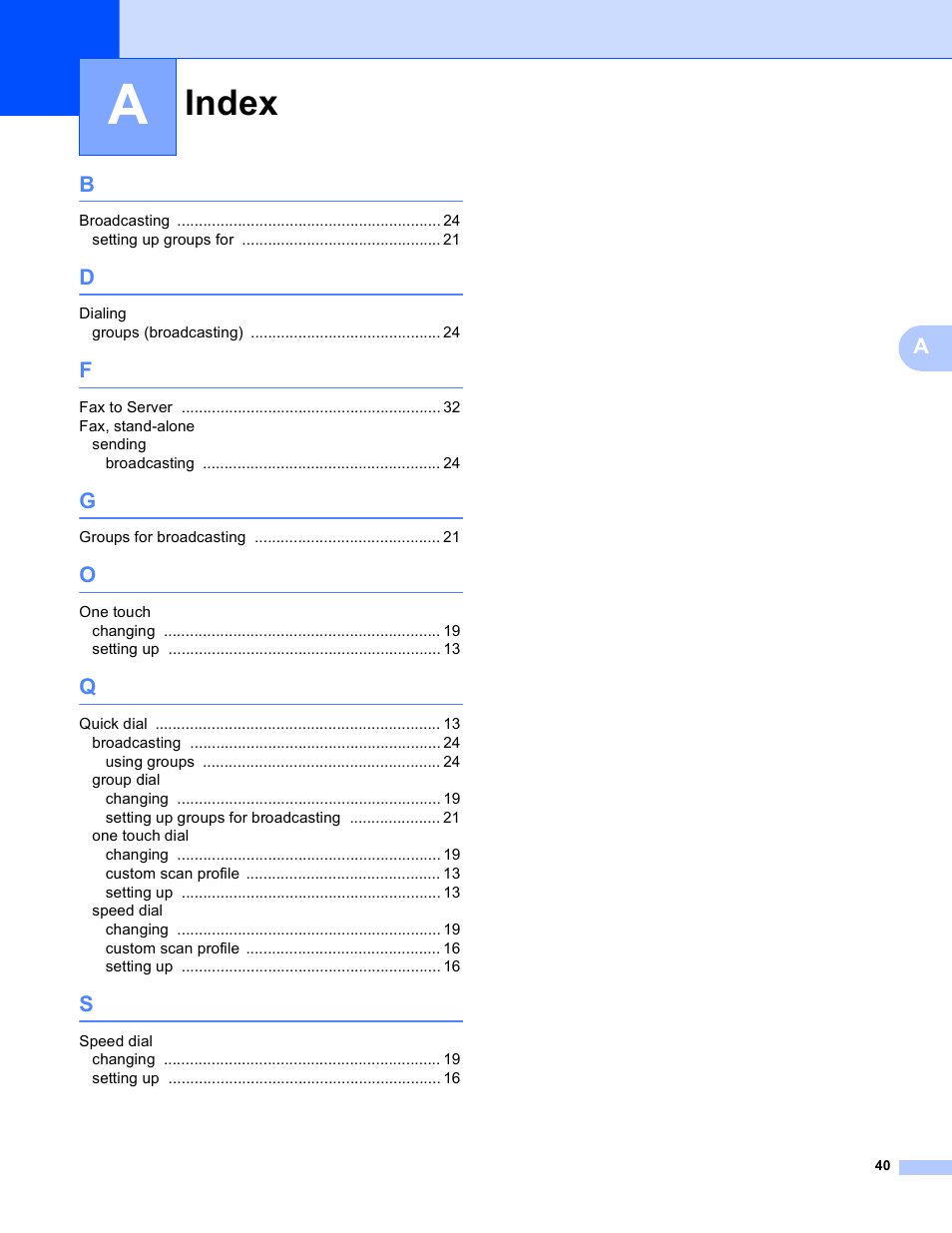 Index | Brother MFC-9460CDN User Manual | Page 43 / 43
