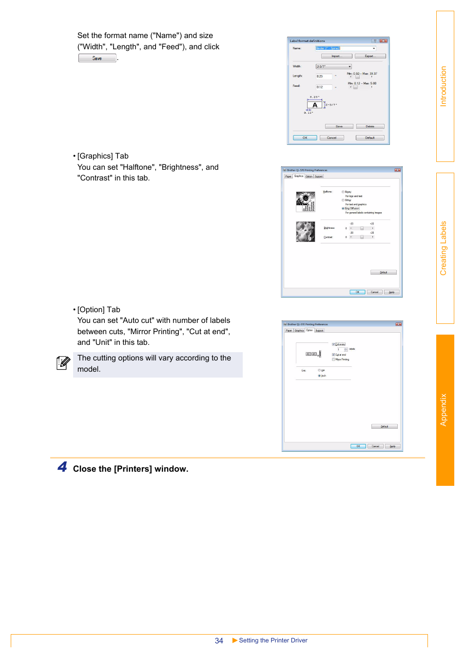 Brother QL-1060N User Manual | Page 34 / 41