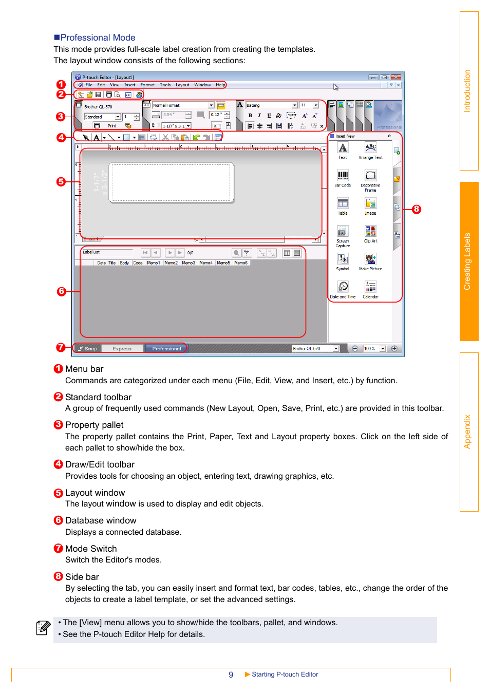 Brother QL-1060N User Manual | Page 9 / 41