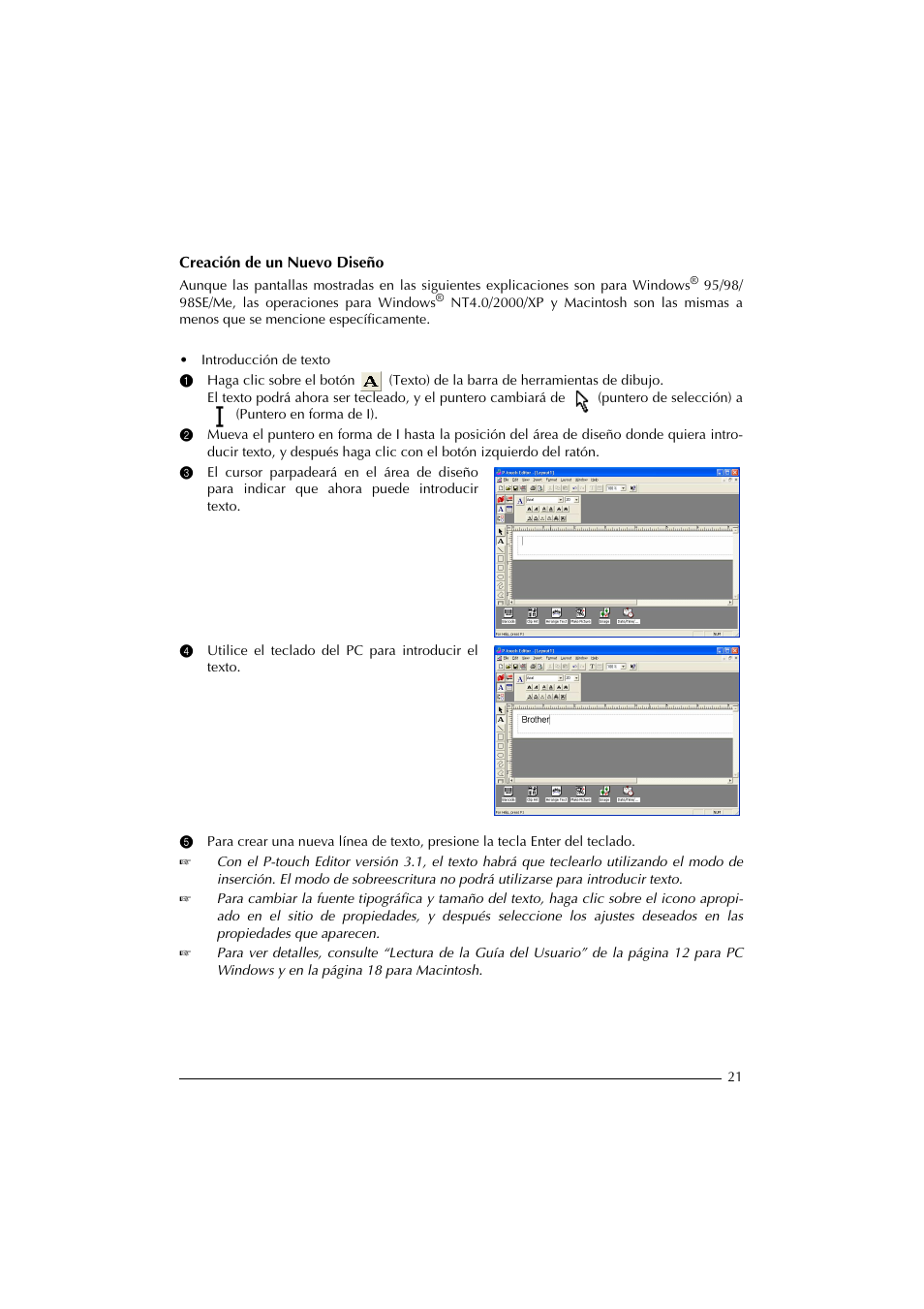 Brother PT-2300 User Manual | Page 106 / 143