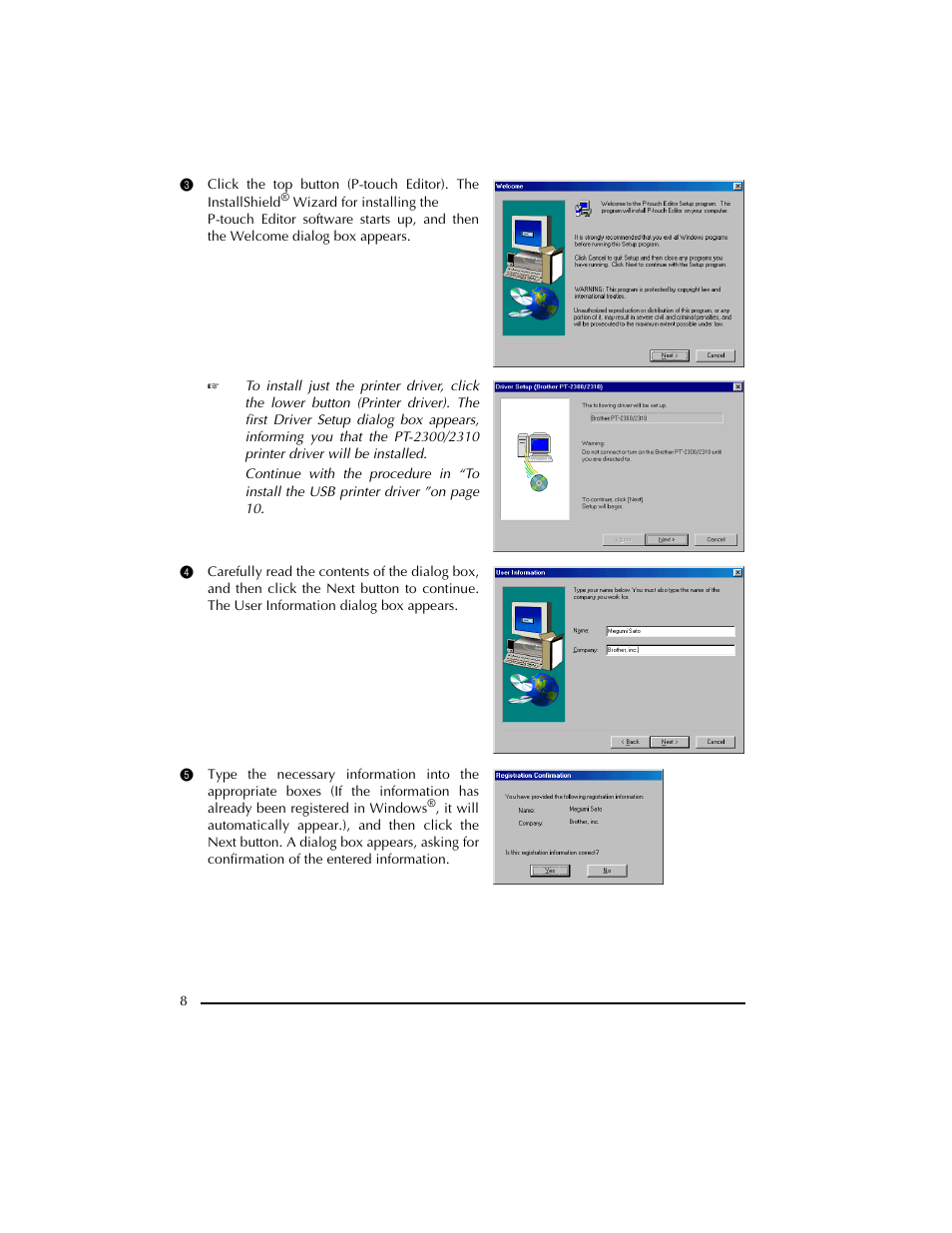 Brother PT-2300 User Manual | Page 12 / 143