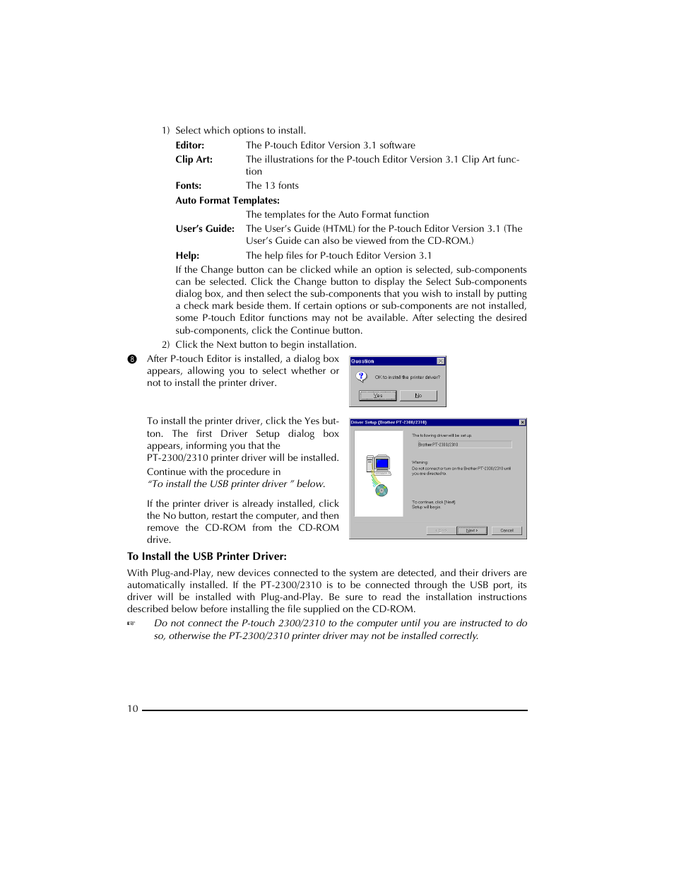 Brother PT-2300 User Manual | Page 14 / 143