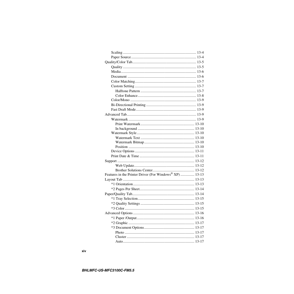 Brother MFC-3100C User Manual | Page 16 / 210