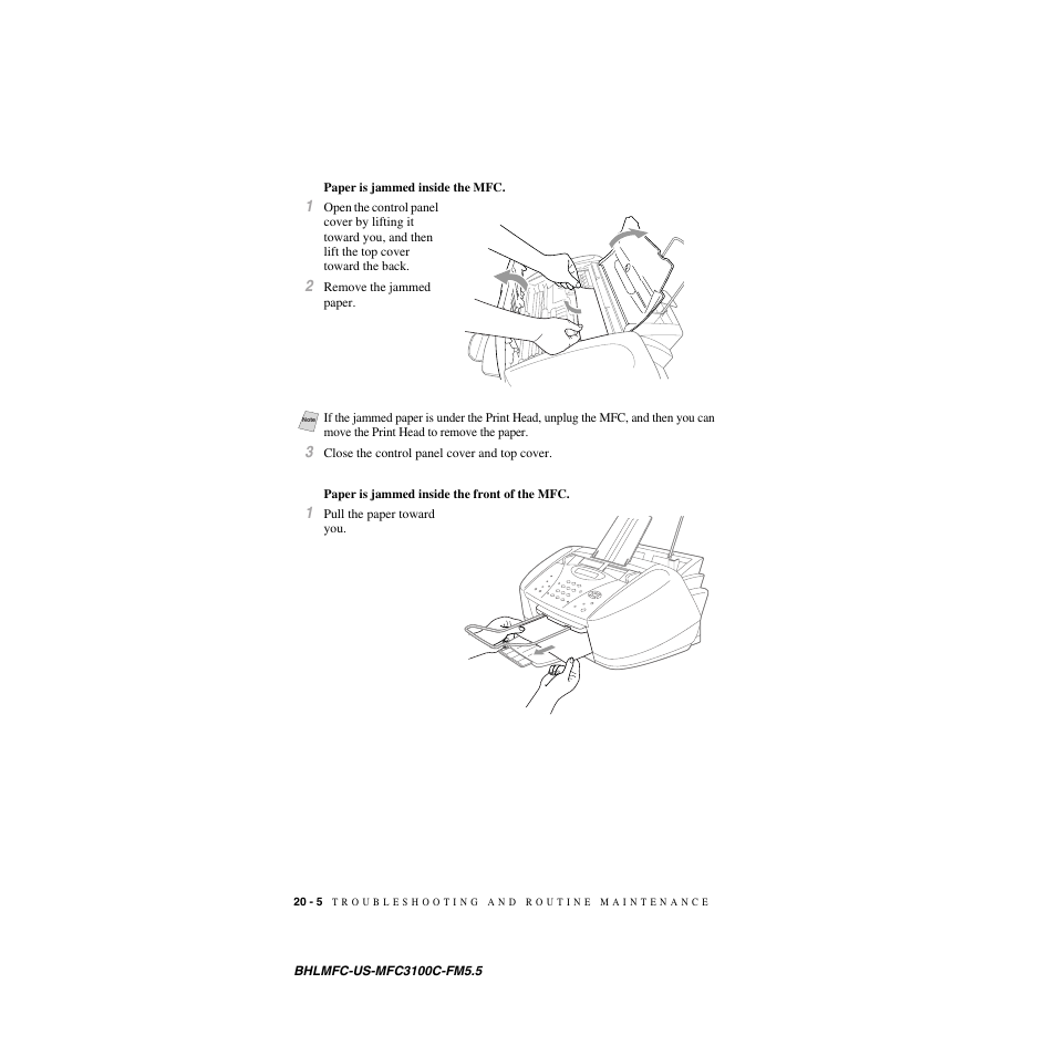 Brother MFC-3100C User Manual | Page 180 / 210