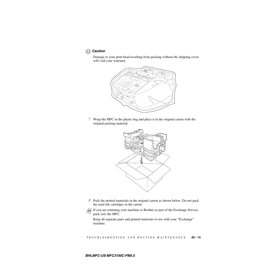 Brother MFC-3100C User Manual | Page 189 / 210