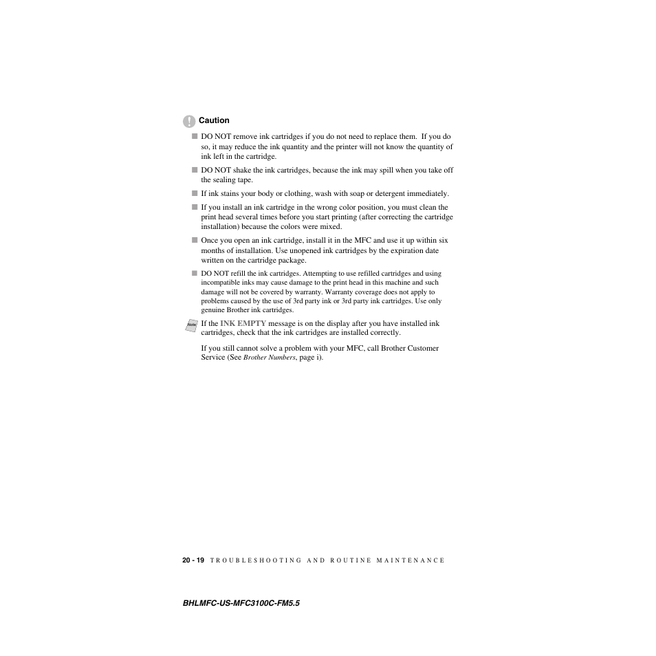 Brother MFC-3100C User Manual | Page 194 / 210