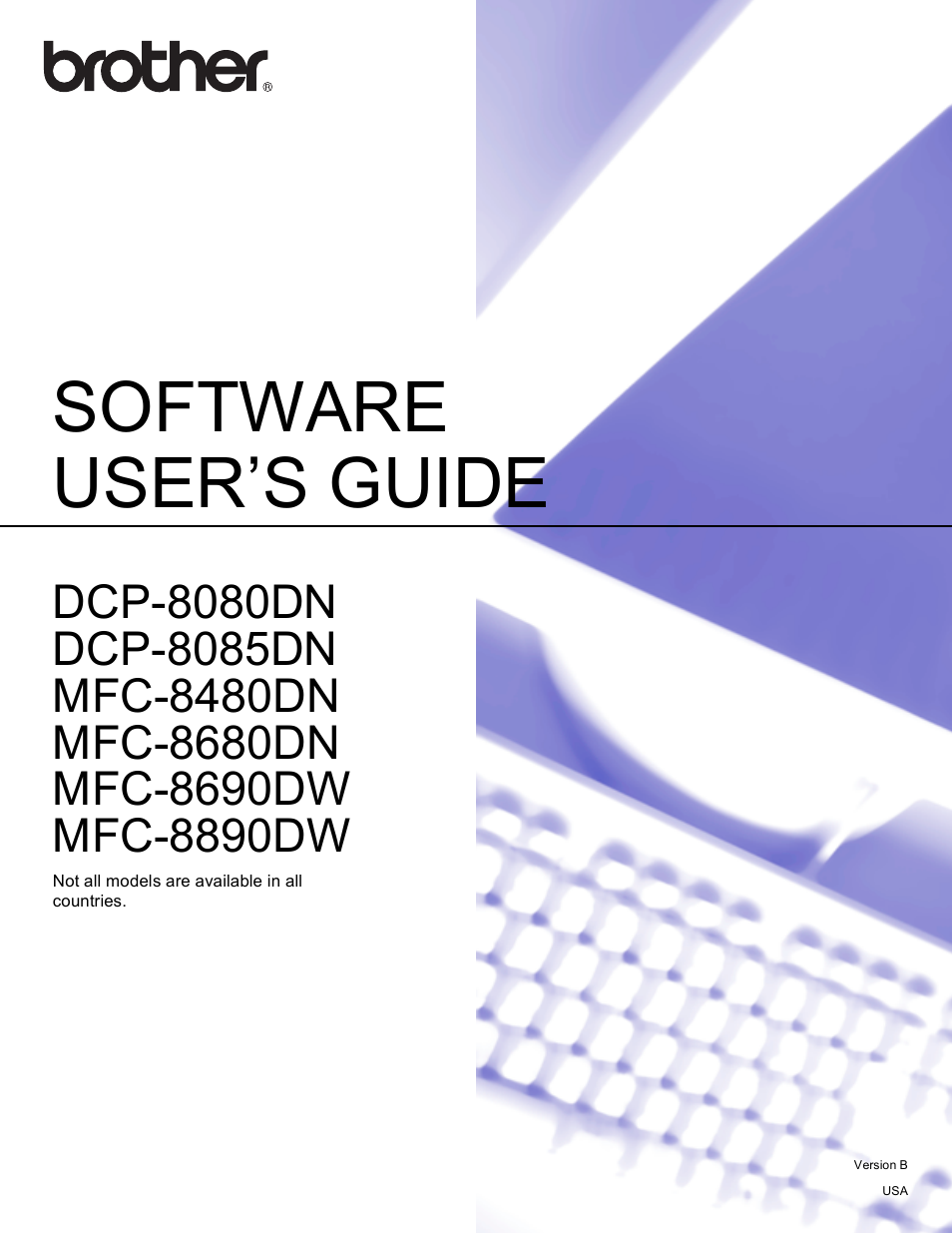 Brother MFC 8480DN User Manual | 229 pages