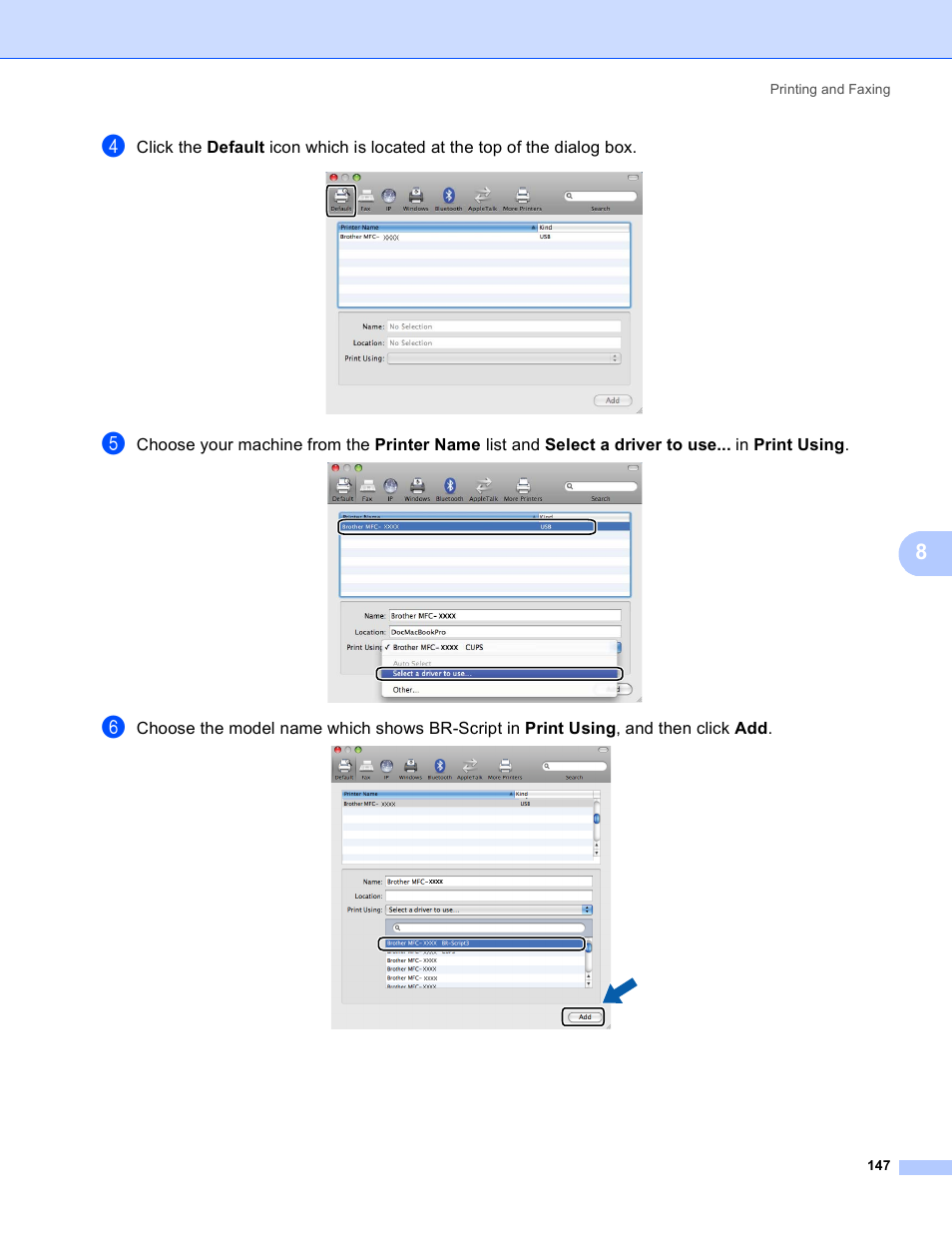 Brother MFC 8480DN User Manual | Page 155 / 229