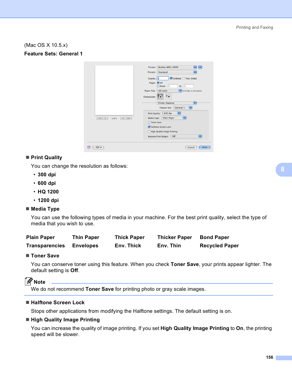 Brother MFC 8480DN User Manual | Page 164 / 229