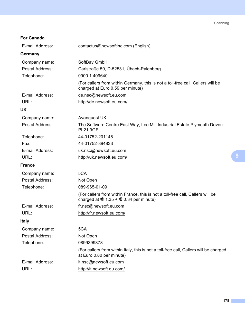 Brother MFC 8480DN User Manual | Page 186 / 229