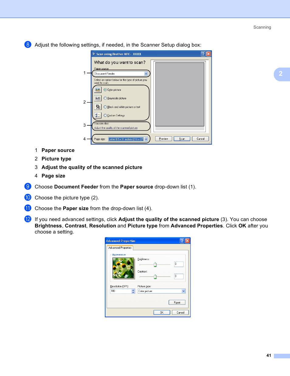 Brother MFC 8480DN User Manual | Page 49 / 229