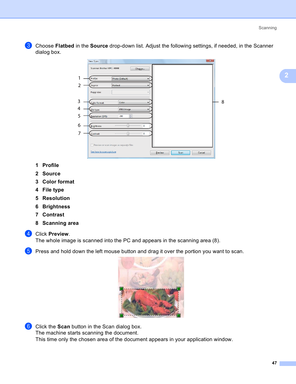 Brother MFC 8480DN User Manual | Page 55 / 229