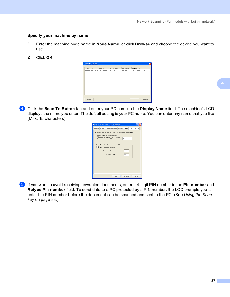 Brother MFC 8480DN User Manual | Page 95 / 229