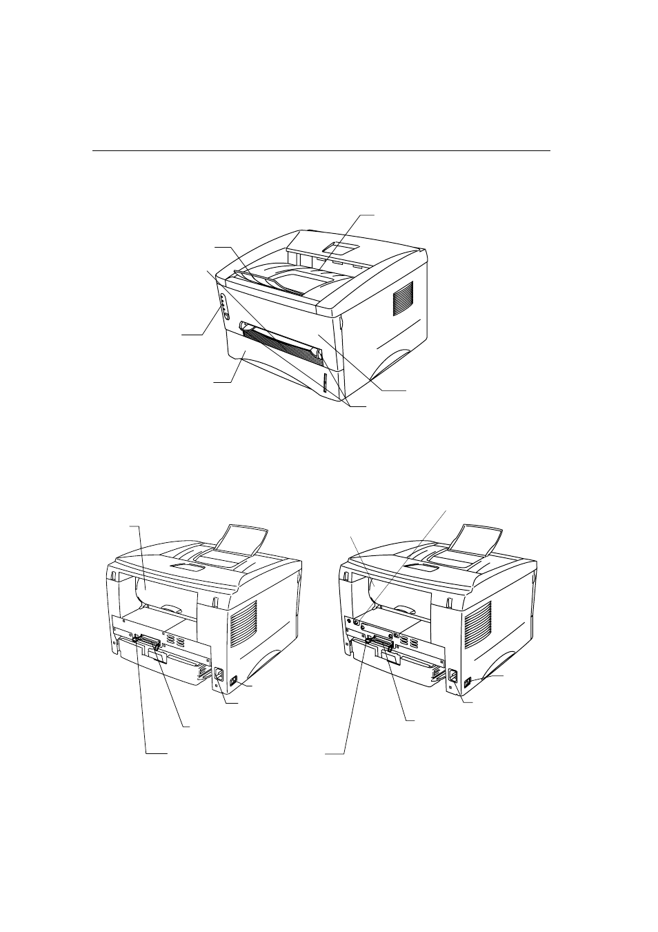 About your printer, About your printer -2 | Brother HL-1240 User Manual | Page 10 / 123