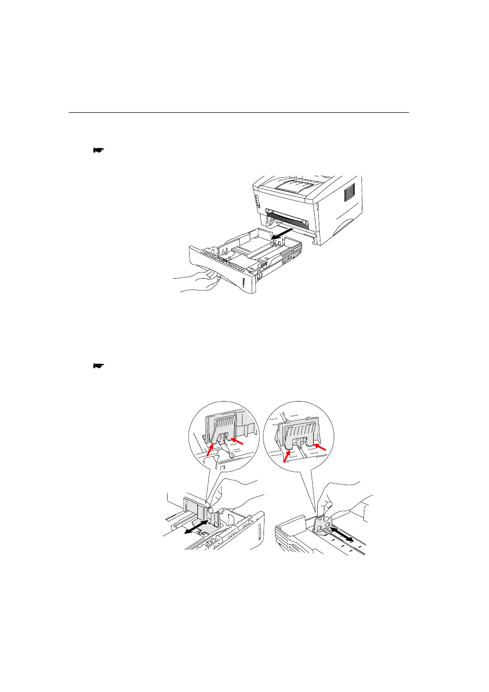 How to load paper into the paper cassette, How to load paper into the paper cassette -15 | Brother HL-1240 User Manual | Page 23 / 123