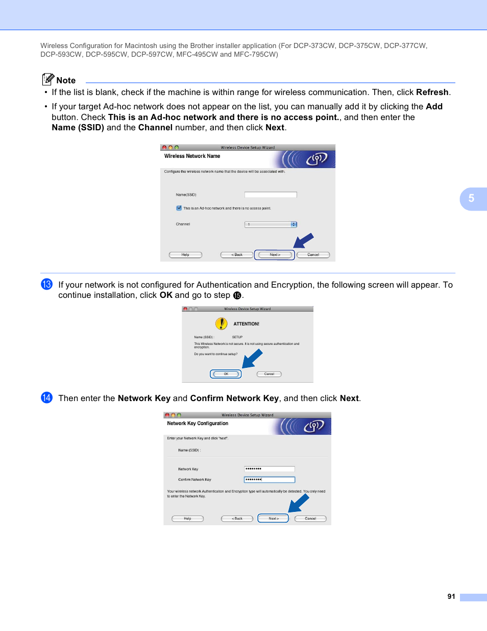 Brother DCP-395CN User Manual | Page 100 / 170