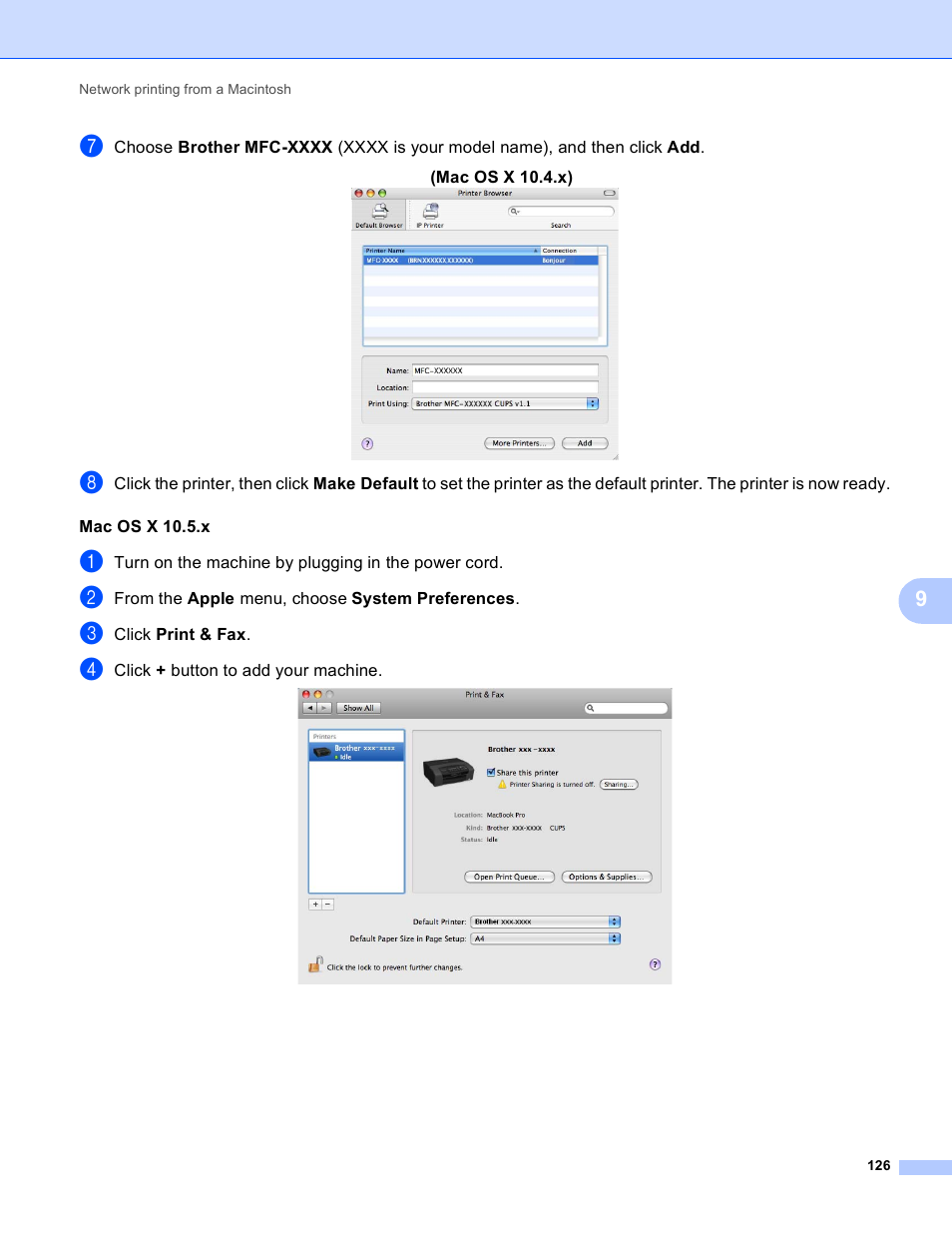 Brother DCP-395CN User Manual | Page 135 / 170