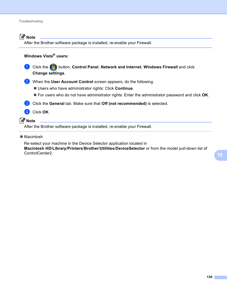 Brother DCP-395CN User Manual | Page 139 / 170