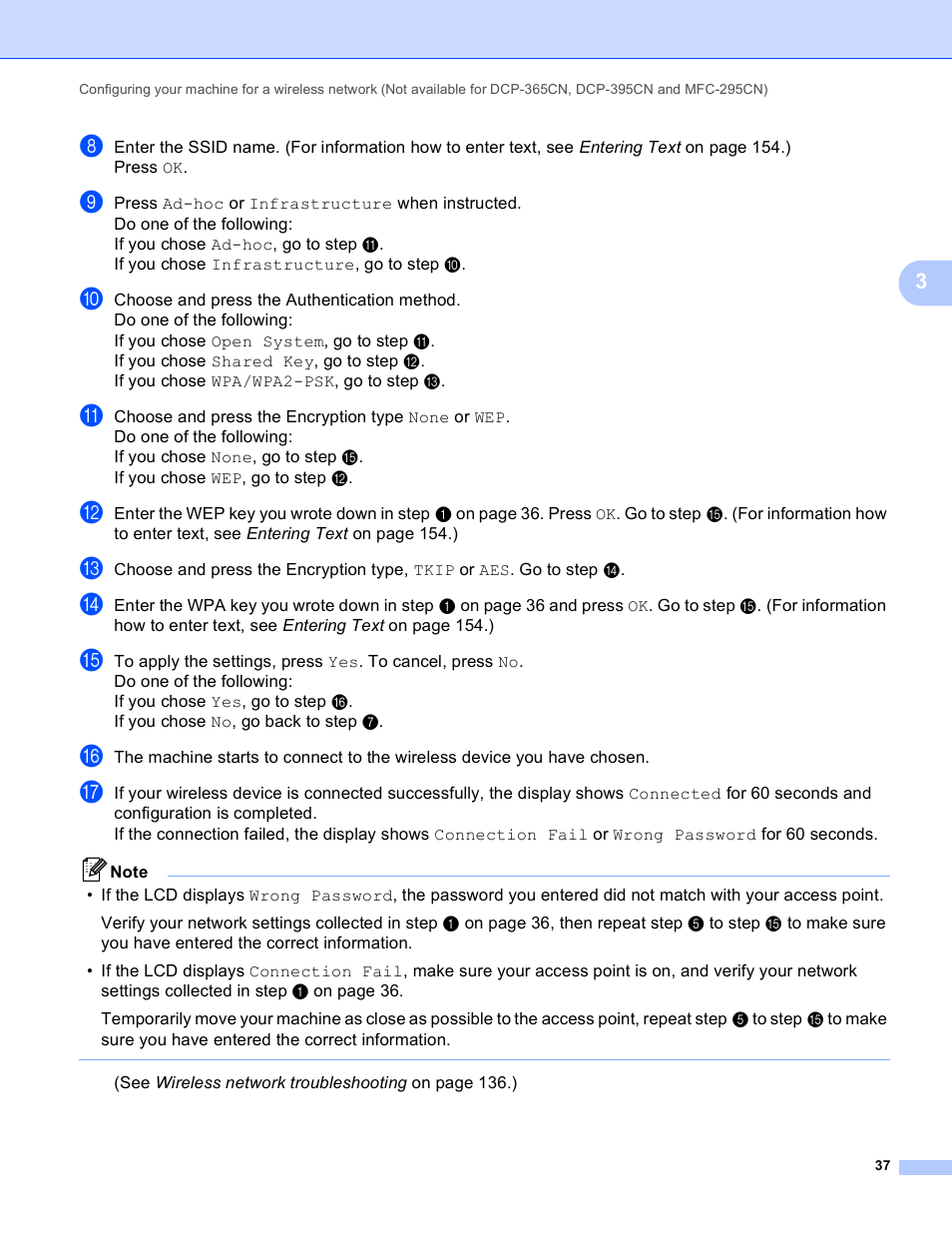 Brother DCP-395CN User Manual | Page 46 / 170