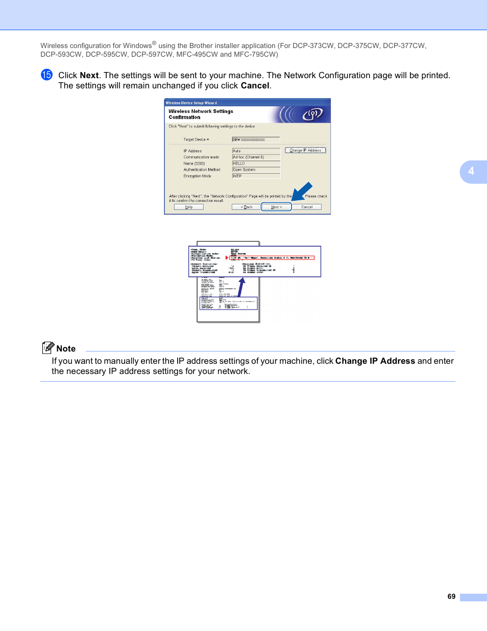 Brother DCP-395CN User Manual | Page 78 / 170