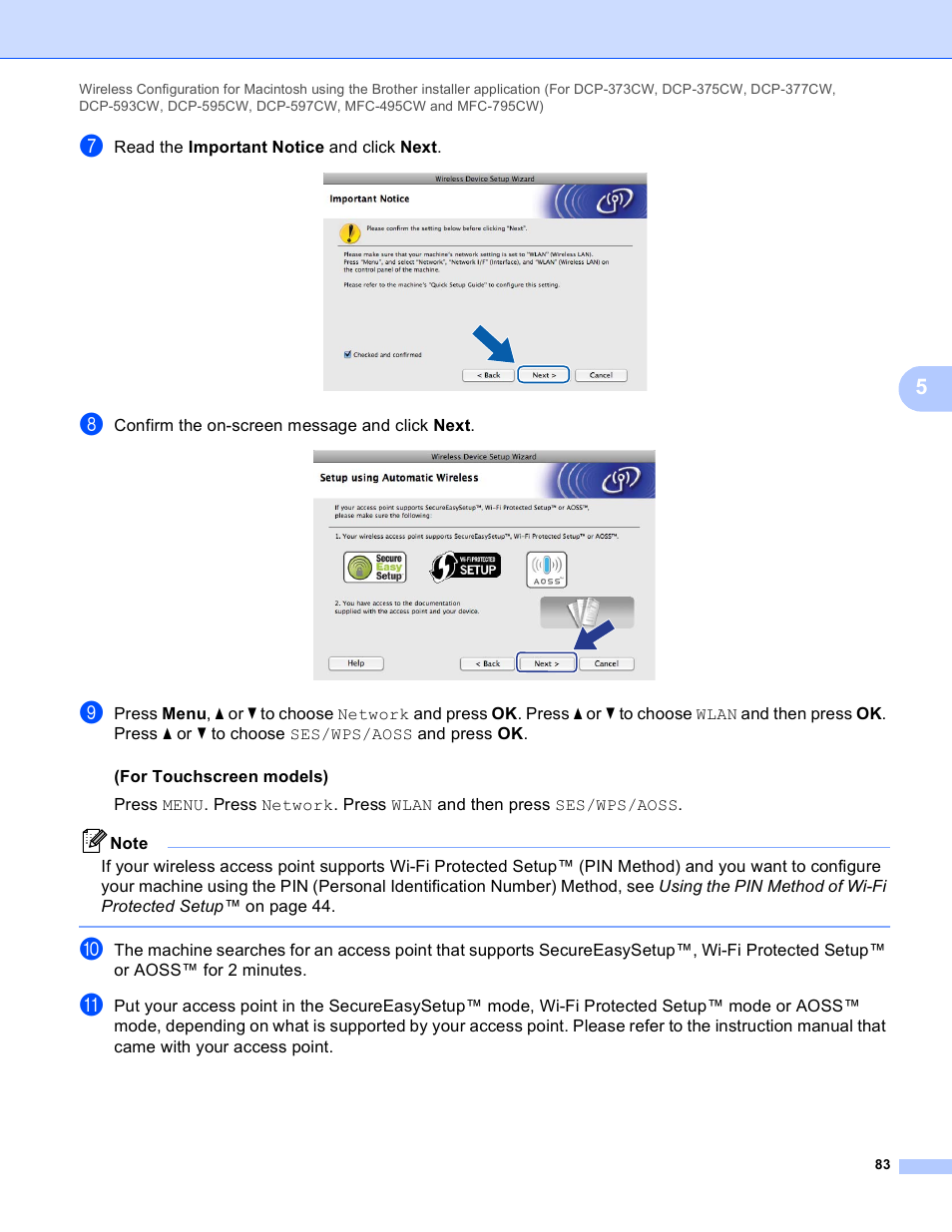 Brother DCP-395CN User Manual | Page 92 / 170