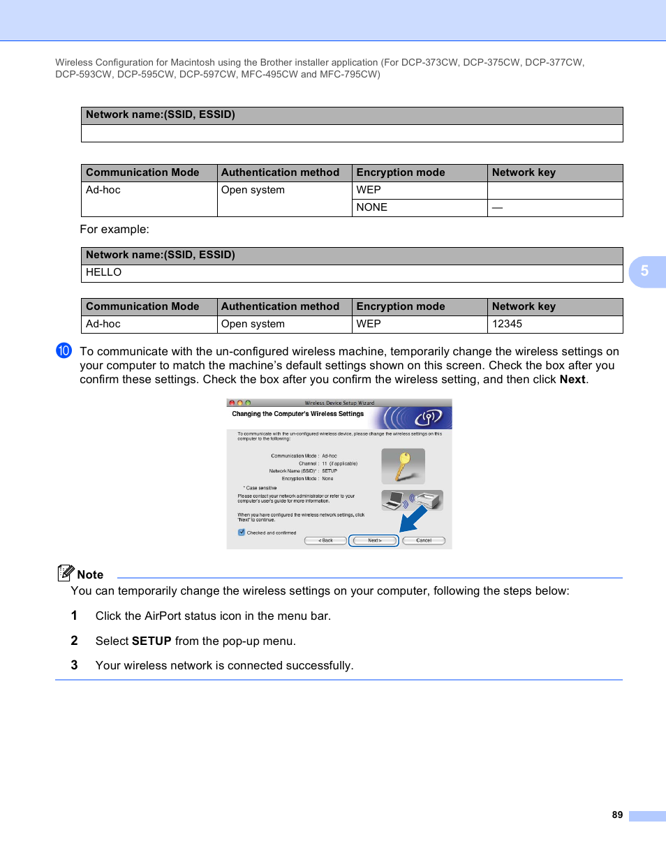 Brother DCP-395CN User Manual | Page 98 / 170