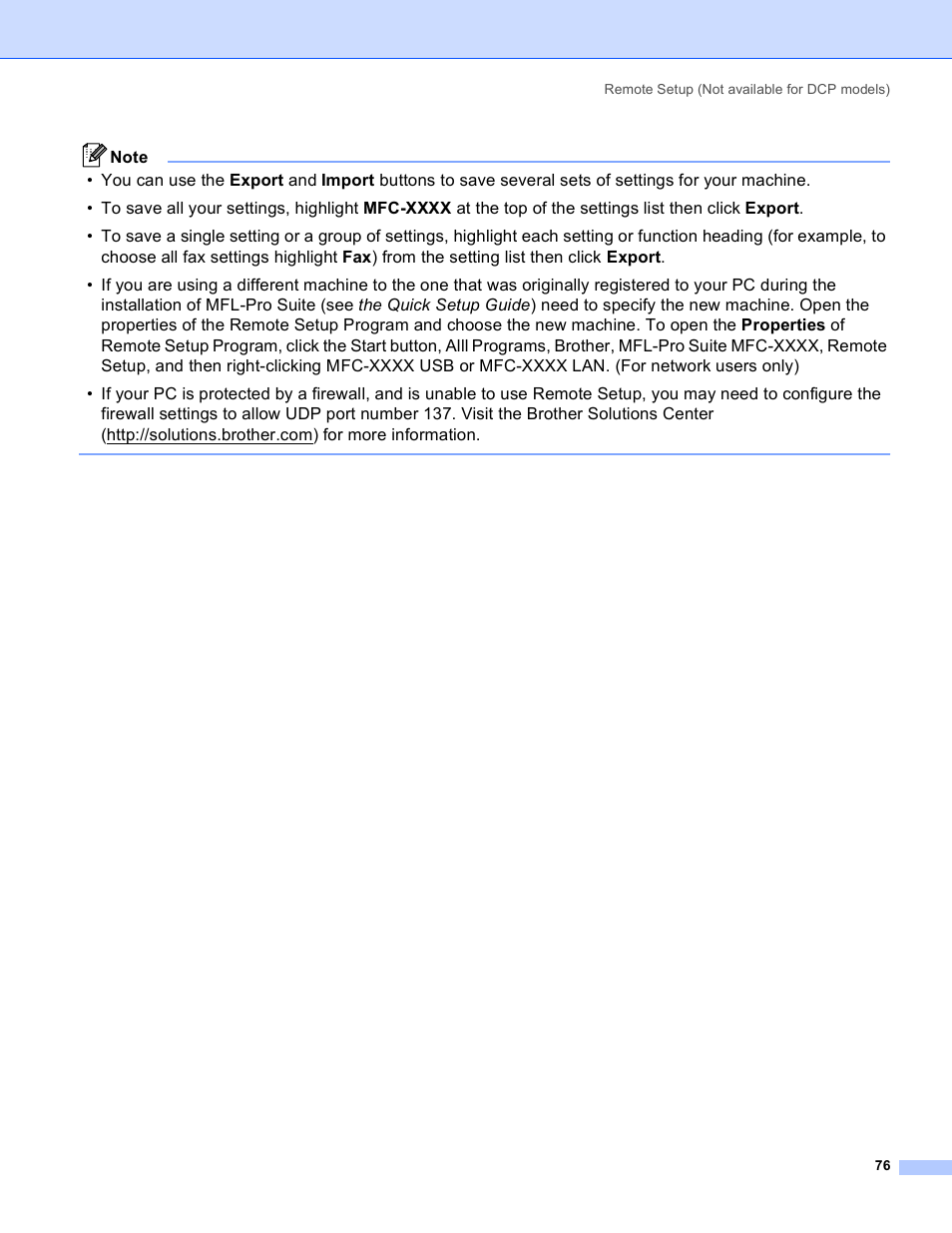 Brother MFC-640CW User Manual | Page 82 / 160