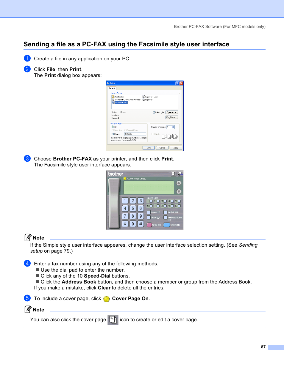 Brother MFC-640CW User Manual | Page 93 / 160