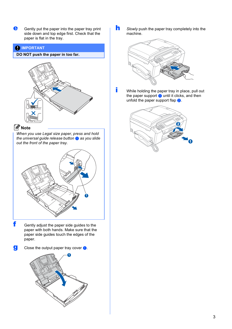 Brother MFC-795CW User Manual | Page 3 / 46