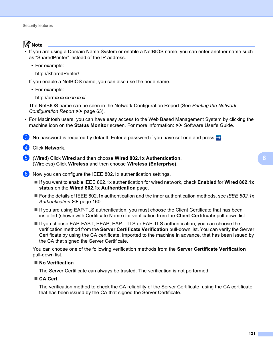 Brother MFC-8950DWT User Manual | Page 138 / 187