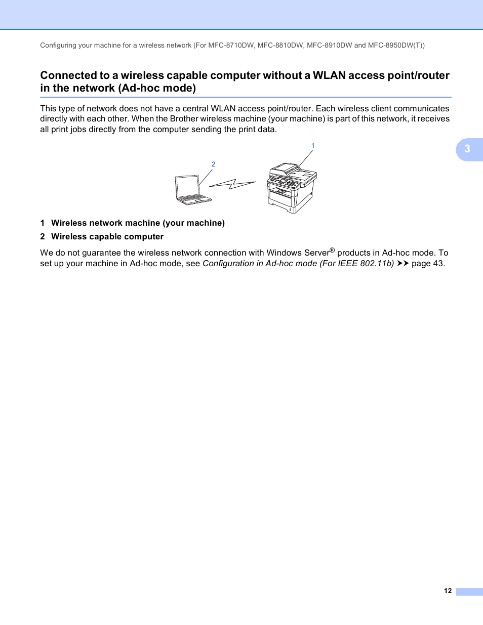 Ad-hoc mode) | Brother MFC-8950DWT User Manual | Page 19 / 187