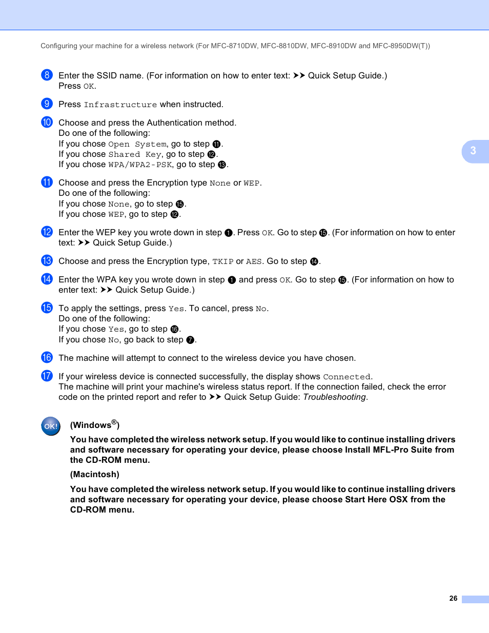 Brother MFC-8950DWT User Manual | Page 33 / 187