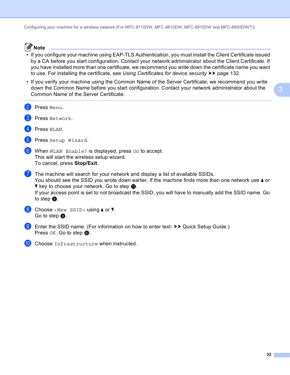 Brother MFC-8950DWT User Manual | Page 39 / 187