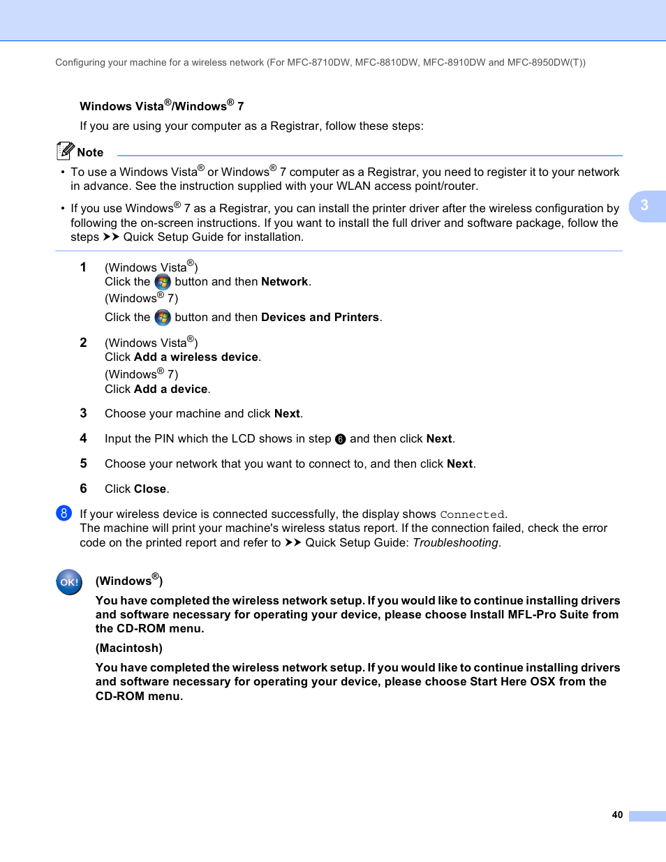 Brother MFC-8950DWT User Manual | Page 47 / 187