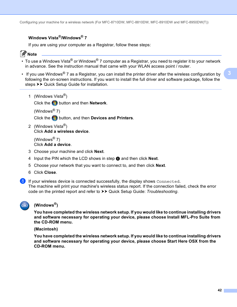 Brother MFC-8950DWT User Manual | Page 49 / 187