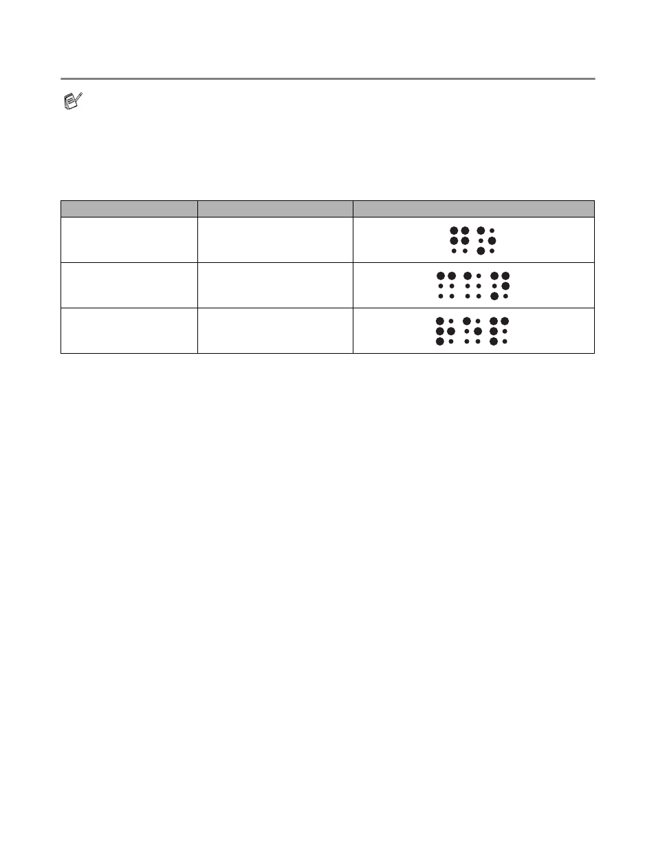 Braille symbols, Braille symbols -29 | Brother HL-6050DN User Manual | Page 100 / 179