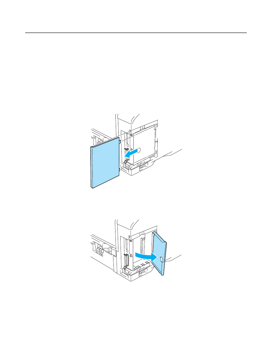 Wireless print server (nc-7100w), Installing the network board, Wireless print server (nc-7100w) -6 | Installing the network board -6, See 4-6 | Brother HL-6050DN User Manual | Page 106 / 179